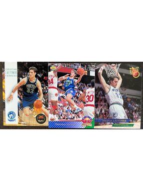 10 For $5 Lot Of Three Christian Laettner Minnesota Timberwolves NBA Basketball